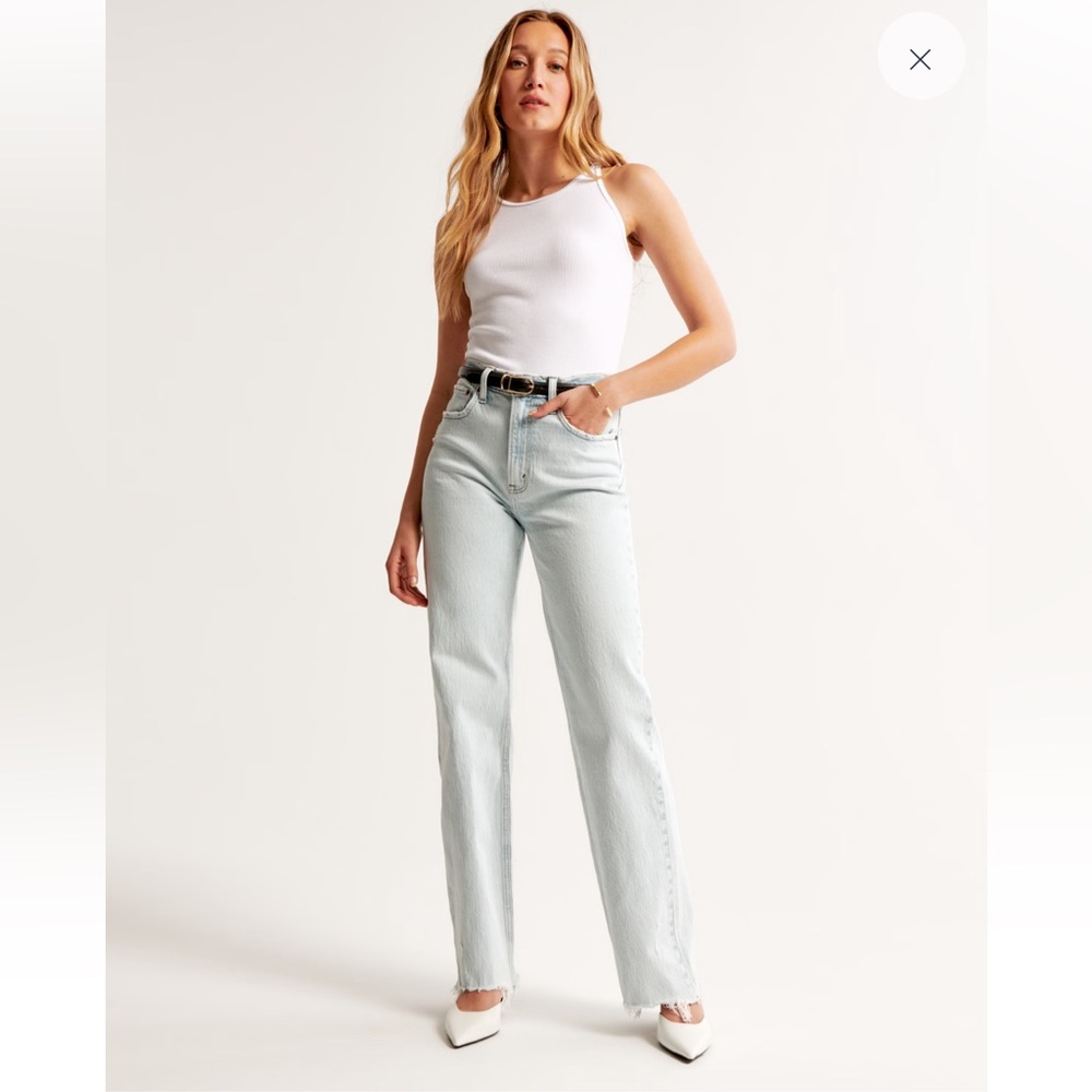 Abercrombie High Rise 90s Relaxed Jean